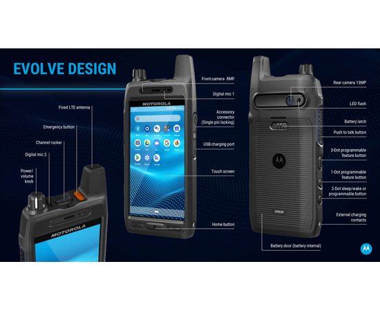 Motorola Evolve LTE Radio - HK2157A -  Wave PTX